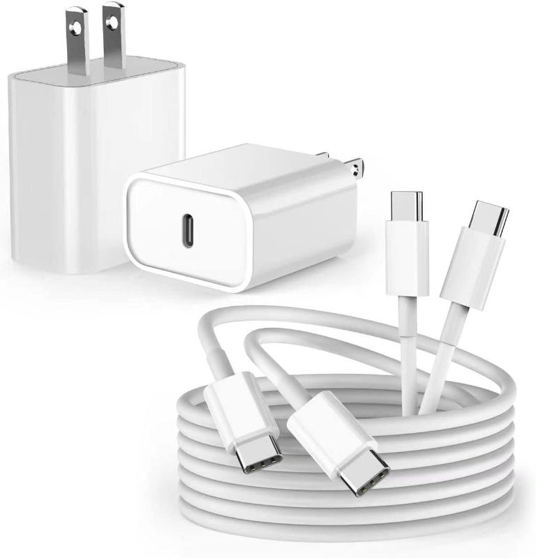 Photo 1 of 10FT Fast iPad Charger, iPad Pro Charger Cord [2Pk] 10FT USB C Cable [MFI Certified]20W USB C Charger iPad Charging Block for iPad 10,iPad Mini 6,iPad Air