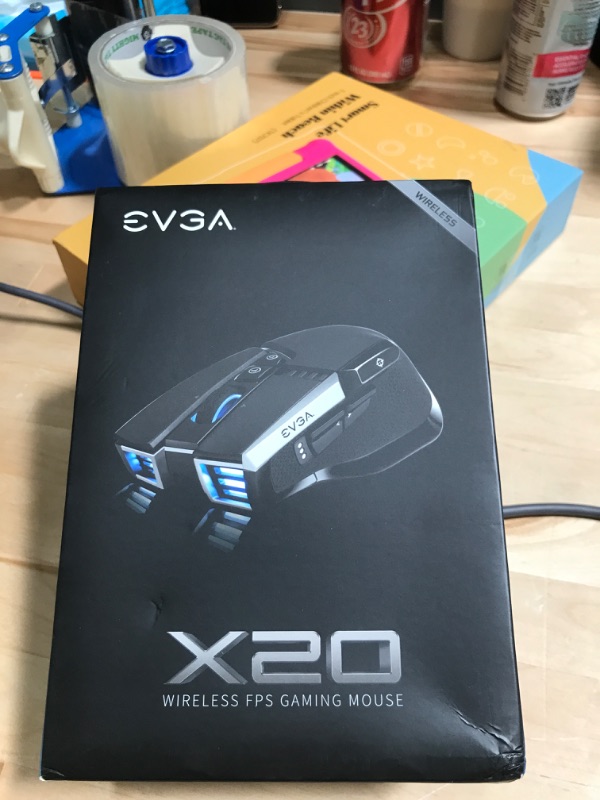 Photo 1 of  EVGA X20 Wireless Gaming Mouse - $22.49 (Newegg)