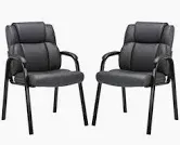 Photo 1 of Guest Chair 2pc Black