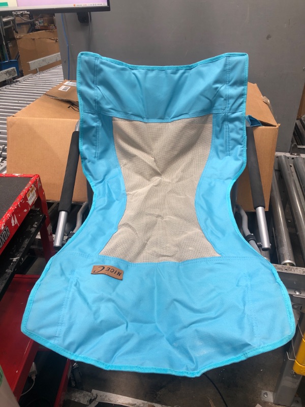Photo 1 of 2 Pc Foldable Chairs, Blue