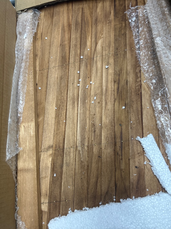 Photo 1 of expandable wooden fence