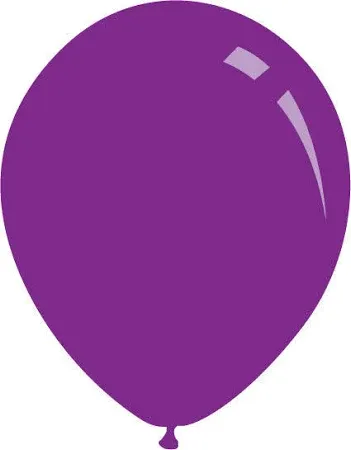 Photo 1 of 100 balloons decotex purple