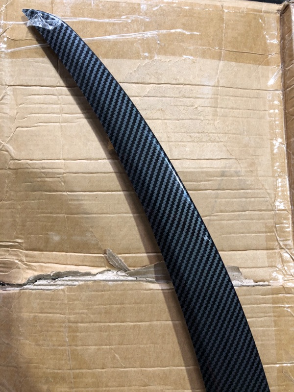 Photo 3 of (NON-REFUNDABLE) RACTOP Compatible with Tesla Model 3 Rear Spoiler Wing Replacement-  CARBON FIBER 