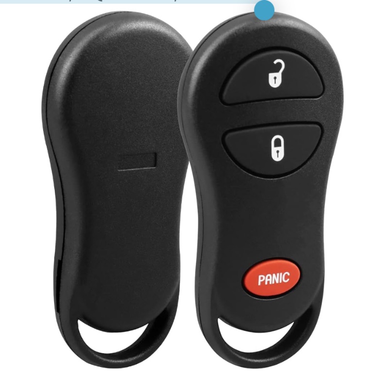 Photo 1 of 3.8 3.8 out of 5 stars 96
NPAUTO Key Fob Replacement Fits for Dodge Ram 1500 2500 3500 2002-2005, Dakota 2001-2004, Durango 2001-2003, Grand Caravan/Chrysler/Plymouth Prowler - Keyless Entry Remote Control, GQ43VT17T, 04686481