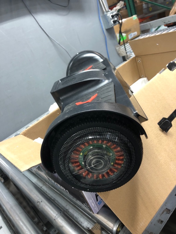 Photo 1 of **SEE NOTES** Hover-1 Sypher Electric Self-Balancing Hoverboard with Customizable Screen, Dual 150W Motors, 7 mph Max Speed, and 7 Miles Max Range