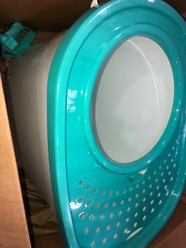 Photo 2 of cat litter box (blue)