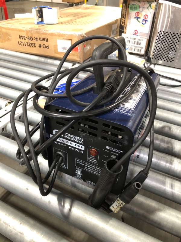 Photo 3 of (NON-REFUNDABLE) Campbell Hausfeld 115v Stick Welder with Accessory Kit (WS099098AV)