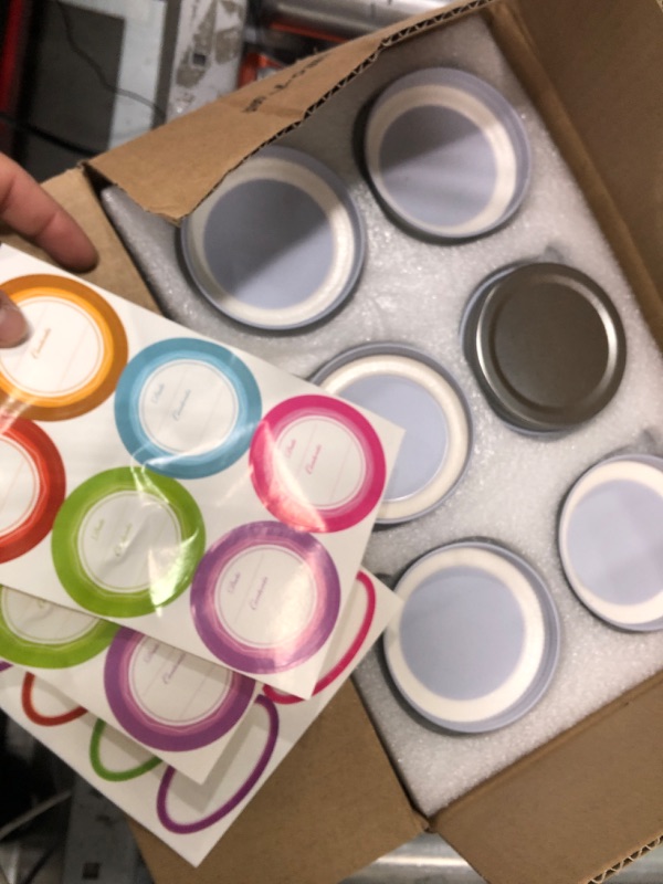 Photo 1 of 6pcs -8 oz Mason Jars