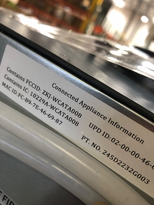 Photo 6 of (tested)(powers on) GE Profile Opal 2.0 | Countertop Nugget Ice Maker with Side Tank | Ice Machine with WiFi Connectivity |