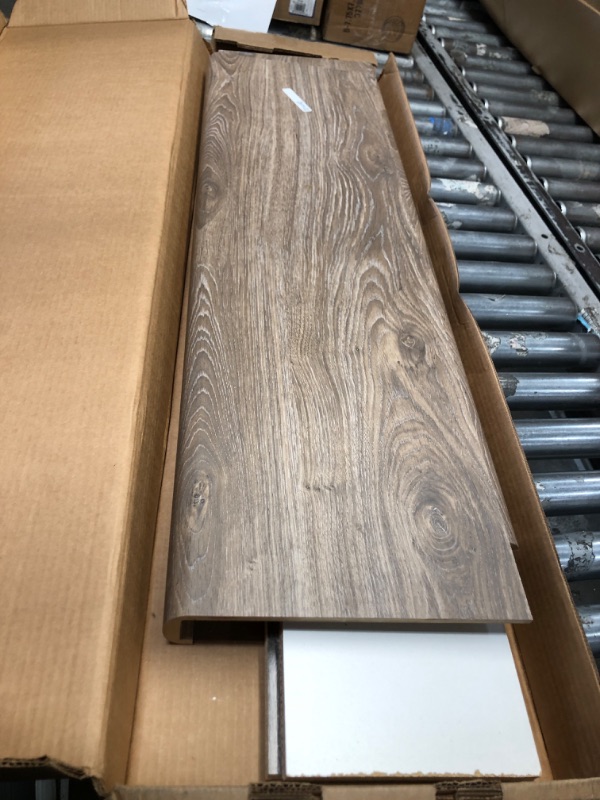 Photo 1 of ***DAMAGED - CHIPPED AND SCRATCHED - SEE PICTURES***
Boca De Yuma 47 in. L X 12.15 in. W X 2.28 in. T Laminate Stair Tread and Reversible Riser Kit
