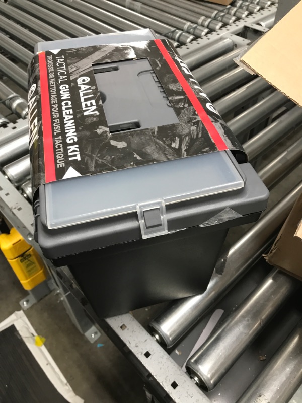 Photo 1 of Allen Company Universal Weapon Tactical Gun/Rifle Cleaning Kit, 66 Piece Set (70541) , Black/Grey, One Size