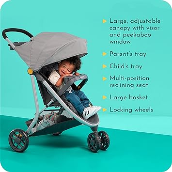 Photo 1 of Century Stroll On 3-Wheel 2-in-1 Lightweight Travel System | Infant Car Seat and Stroller Combo