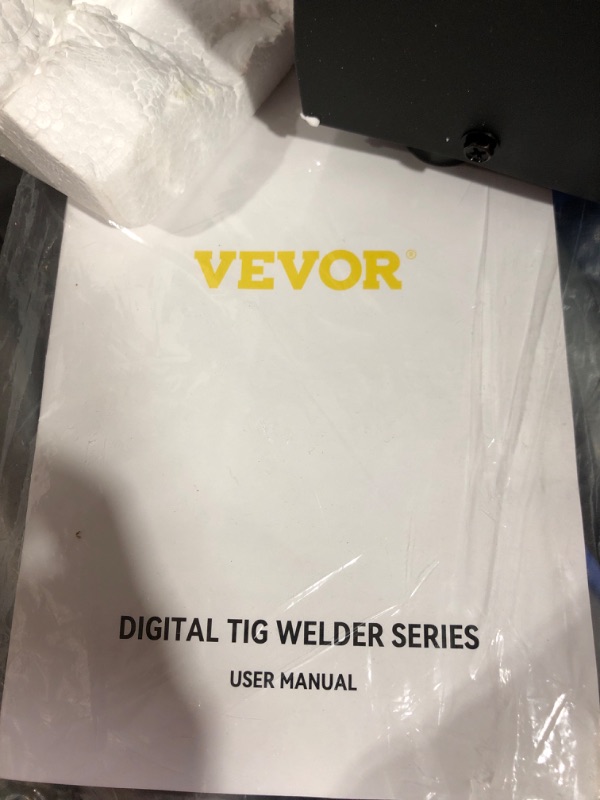 Photo 6 of (used)(see all images) VEVOR 210Amp TIG Welder, Welder TIG 3Dual Voltage HF TIG/Stick/Clean Welding Machine 