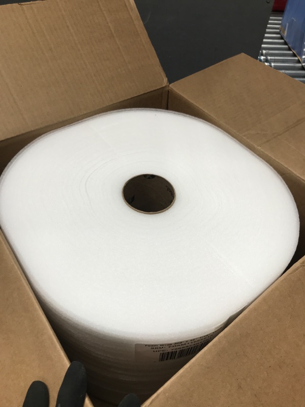 Photo 2 of Uboxes Foam Wrap Roll 320' x 12 Wide 1/16 Thick Cushion - 12 Perforation, White, FOAM11622512 320 Feet