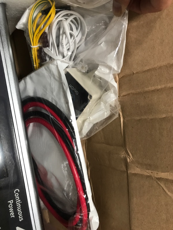 Photo 1 of 4000W Pure Sine Wave Power Inverter 12V DC to AC 110V 120V Peak Power 8000W with Remote Control 4 AC Outlets,Dual USB Port,LED Display AC Terminal Blocks for Power Inverter Truck RV Car Solar System
