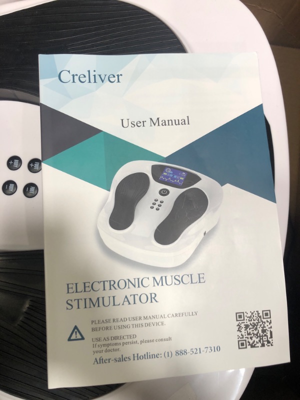 Photo 3 of Creliver Pro EMS Foot Massager for Neuropathy with 8 TENS Unit, Neuropathy Pain Relief for Feet, Foot Circulation Stimulator Pro for Pain Relief, Electric Feet Legs Massager for Health
