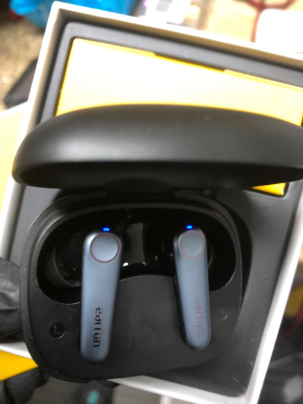 Photo 2 of EarFun Air Pro 3 Noise Cancelling Wireless Earbuds, Qualcomm® aptX™ Adaptive Sound, 6 Mics CVC 8.0 ENC, Bluetooth 5.3 Earbuds, Multipoint Connection, 45H Playtime, App Customize EQ, Wireless Charging