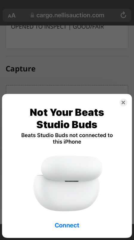 Photo 4 of (READ FULL POST) Beats Studio Buds ANC Earbuds with Charging Case and Adapter White
