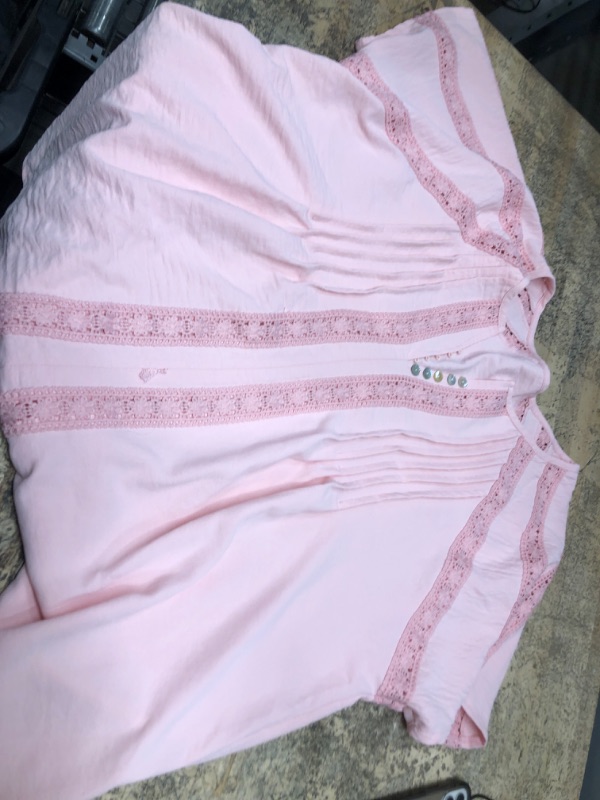 Photo 1 of 2XL pink blouse