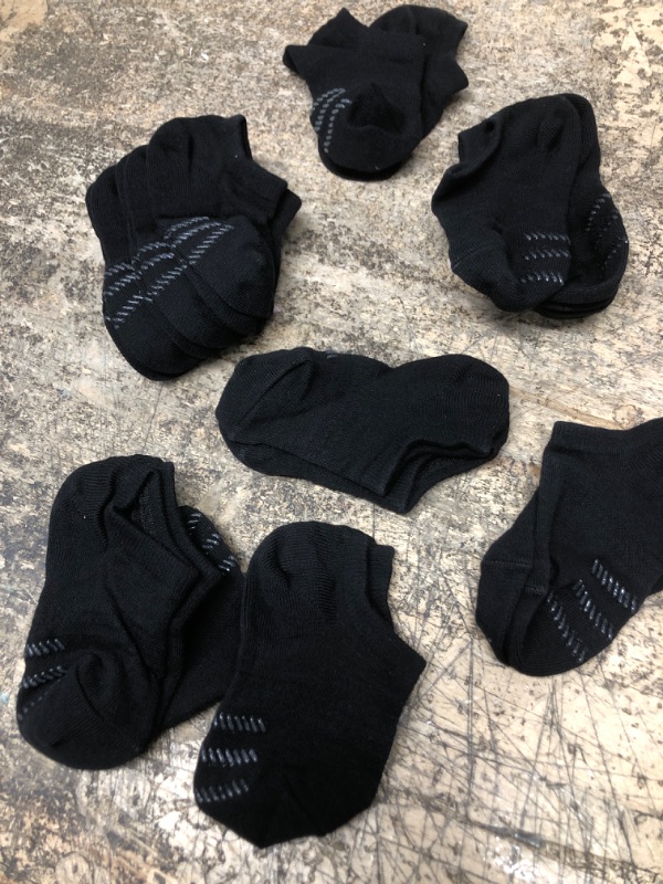 Photo 1 of 10 pair of kid black socks 