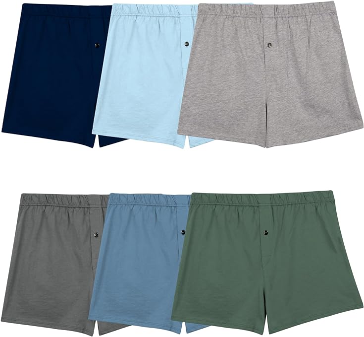 Photo 1 of FRUIT OF THE LOOM 6PK COTTON BOXERS XL 