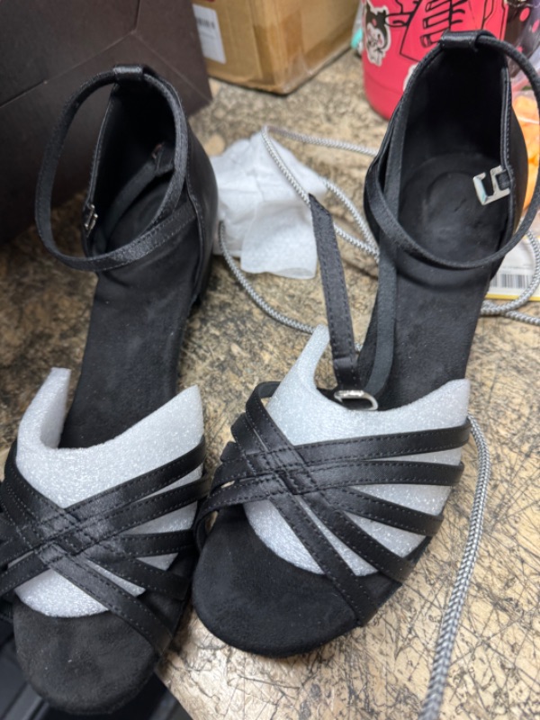 Photo 1 of 9.5 black women's shoes 
