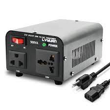 Photo 1 of LVYUAN Voltage Transformer Converter 500 Watt Step Up/Down Convert from 110-120 Volt to 220-240 Volt and from 220-240 Volt to 110-120 Volt with US Outlet, Universal Outlet, Circuit Breaker
