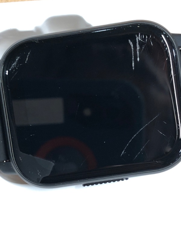 Photo 3 of **MINOR DAMAGE** ITEM HAS A FEW MINOR SCRATCHES ON THE FACE OF THE WATCH**
Smart Watch (Answer/Make Calls), 1.85" Smartwatch for Men Women IP68, for Android iOS Black