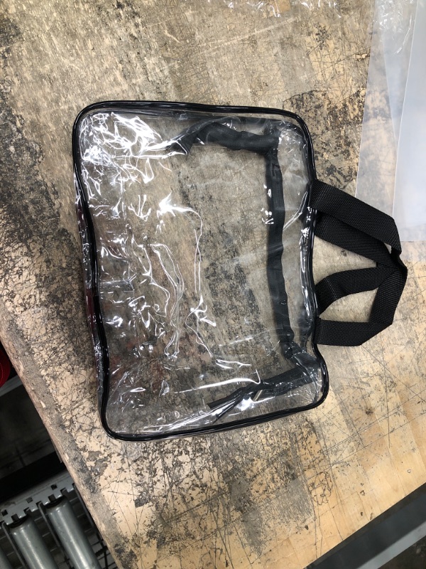 Photo 1 of clear bag 