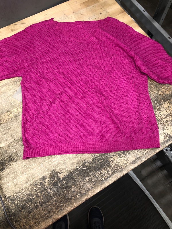 Photo 1 of medium pink sweater like shirt 