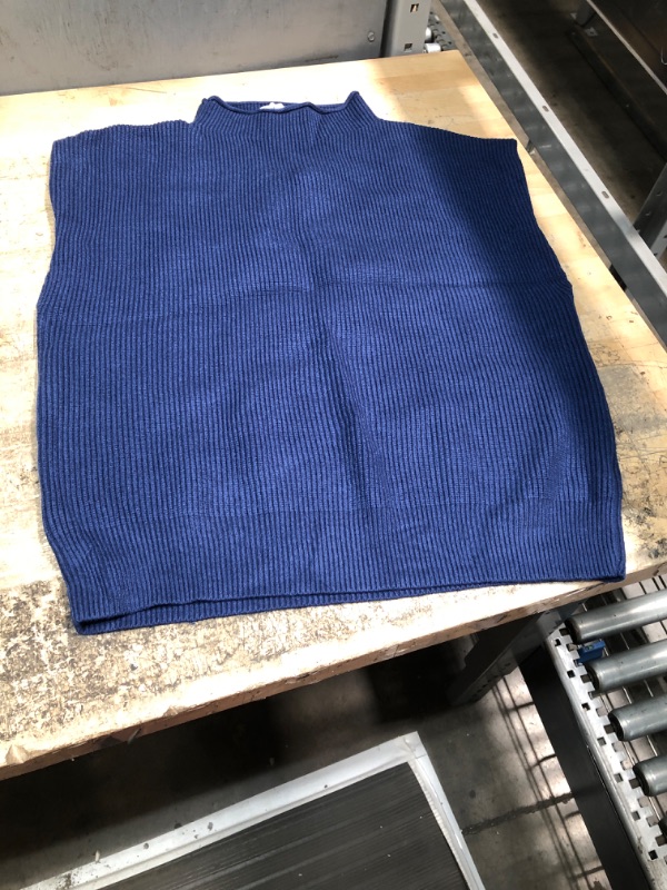 Photo 1 of blue XL sleeveless sweater 