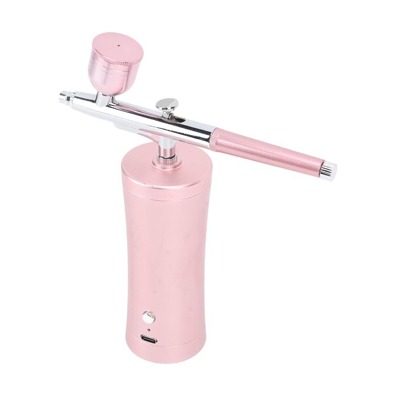 Photo 1 of Airbrush Kit, Makeup Airbrush Multifunctional USB Charging (Pink) 
