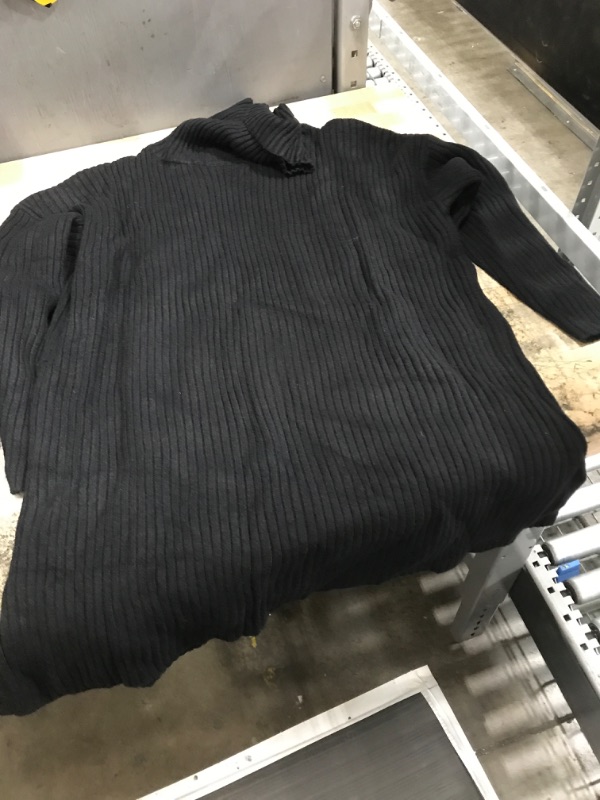 Photo 1 of large black turtleneck sweater long sleeve 