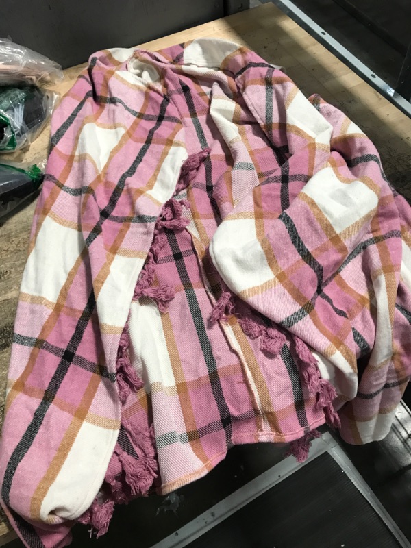 Photo 1 of large sleeveless cardigan womens pink flannel 