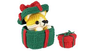 Photo 1 of Auspicious beginning Easter Crochet Kit for Beginners-Crochet Kits for Adults, Dog