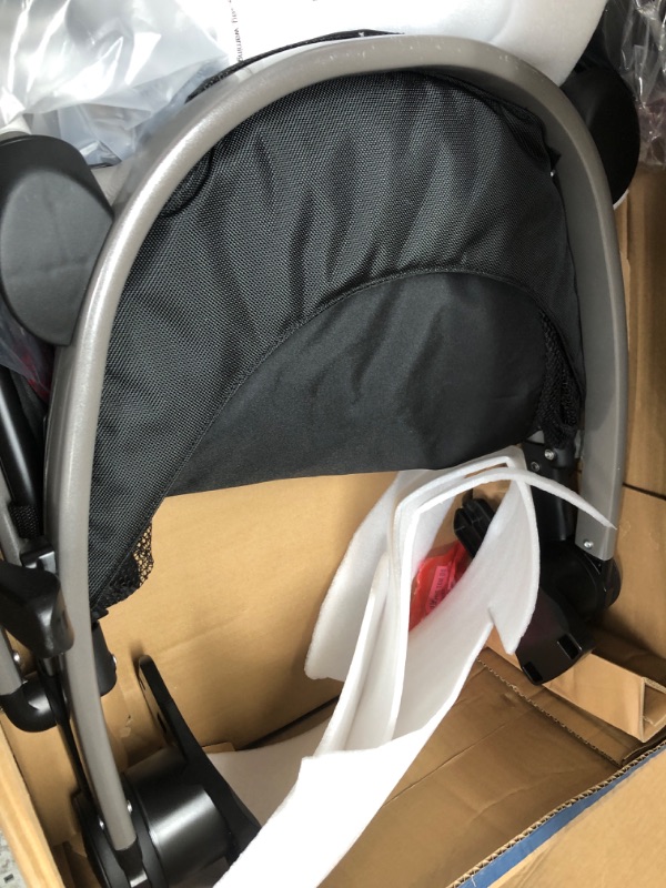 Photo 4 of ***MISSING BASSINET/PRAM - SEE PICTURES***
Graco Modes Pramette Stroller, Baby Stroller with True Pram Mode, Reversible Seat, One Hand Fold, Extra Storage, Child Tray, Redmond Redmond Pramette