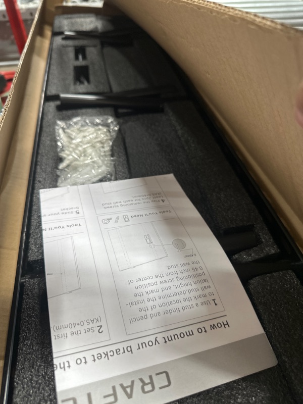 Photo 1 of 2pcs Floating Shelf Bracket Heavy Duty Hidden Metal Brackets for Shelf,Invisible Shelves Hardware (34" x 8"-Without Installation Tools)