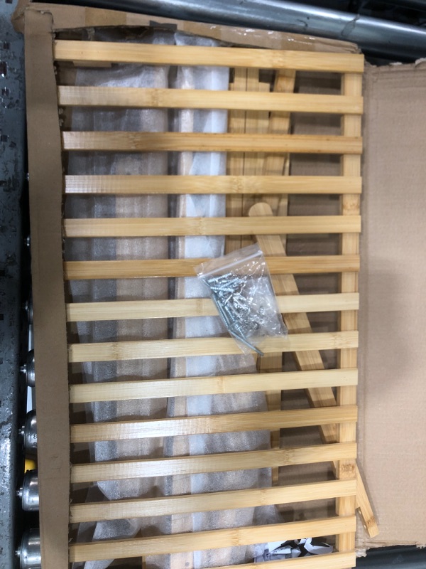 Photo 1 of Jotsport Small Clothes Rack Kids Dress Up Storage for Playroom, Toddlers Bedroom, Bamboo Child Garment Rack with Storage Shelf, Kids Clothing Rack Costumes Organizer 42.1"H