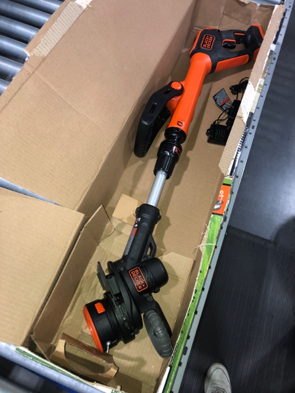 Photo 1 of (NON-REFUNDABLE) BLACK+DECKER LSTE525 20V MAX Lithium Easy Feed String Trimmer