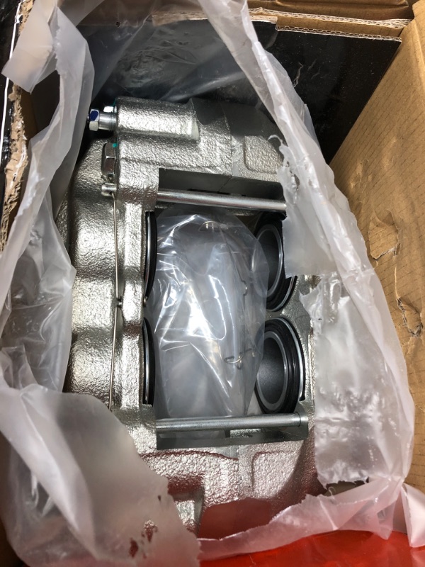 Photo 2 of A-Premium Disc Brake Caliper Assembly Compatible with Select Toyota Models - Sequoia 2001-2002 4.7L, Tundra 2000-2003 3.4L 4.7L - Front Driver and Passenger Side Casting# S13WE Front Driver and Passenger