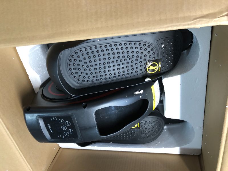 Photo 1 of ***USED - LIKELY MISSING PARTS - UNABLE TO VERIFY FUNCTIONALITY***
ANCHEER Under Desk Elliptical Machine, Electric Seated Pedal Exerciser, Mini Elliptical Machines for Seniors, LCD Display Monitor, Remote Control, Leg Exerciser for Home
