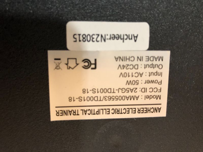 Photo 3 of ***USED - LIKELY MISSING PARTS - UNABLE TO VERIFY FUNCTIONALITY***
ANCHEER Under Desk Elliptical Machine, Electric Seated Pedal Exerciser, Mini Elliptical Machines for Seniors, LCD Display Monitor, Remote Control, Leg Exerciser for Home
