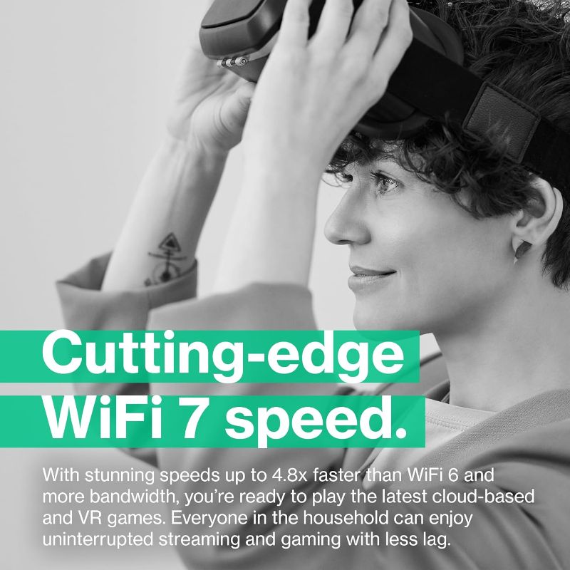 Photo 8 of (READ FULL POST) Linksys Velop Pro 7 WiFi Mesh System | Three Cognitive Tri-Band routers | 10 Gbps Speeds | 9,000 sq. ft. Coverage| Connect 200+ Devices | 3 Pack MBE7003 | 2023 Release WiFi Mesh 3 Pack