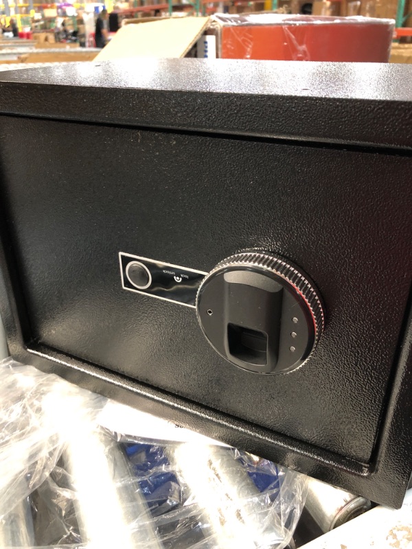 Photo 3 of (see all images) SEKAM Biometric Fingerprint Safe Box, Security Safe with Fingerprint Access, Personal Safe 