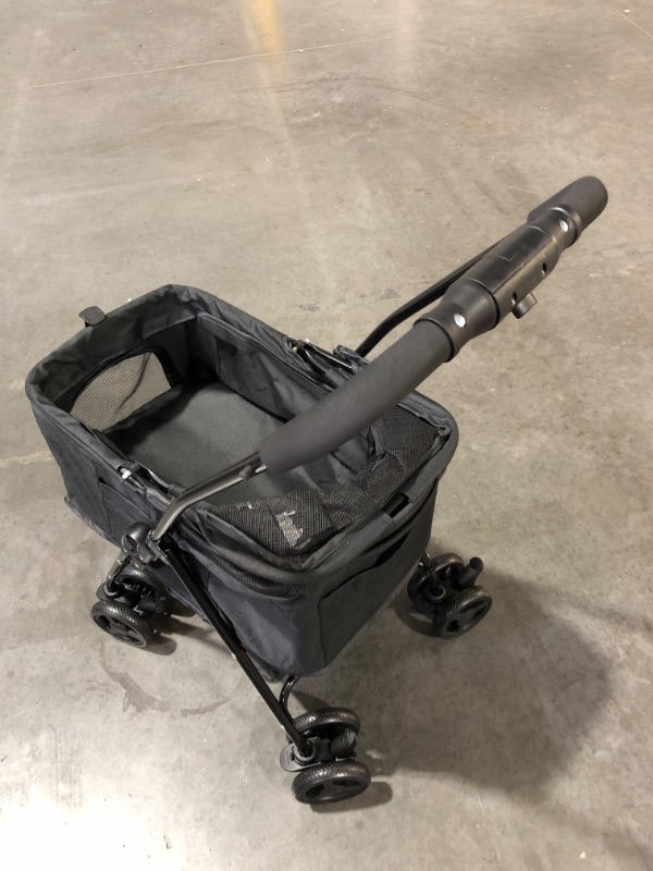 Photo 2 of ****NON REFUNDABLE NO RETURNS SOLD AS IS***PARTS ONLY**
Dog strollers for small dogs 3 in 1 collapsible dog stroller with 4 wheels rotating 360 degrees with brake pedal cat stroller with storage basket and cup holder suitable for small medium dogs and cat