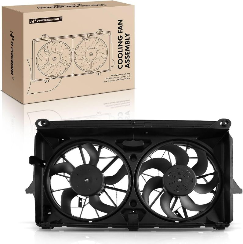 Photo 1 of (NON-REFUNDABLE) A-Premium Engine Radiator Cooling Fan Assembly Compatible with Chevrolet & GMC Models - Silverado 1500 2007-2014, Tahoe, Suburban 1500, Suburban 2500, Avalanche, Sierra 1500, Yukon, Yukon XL 1500