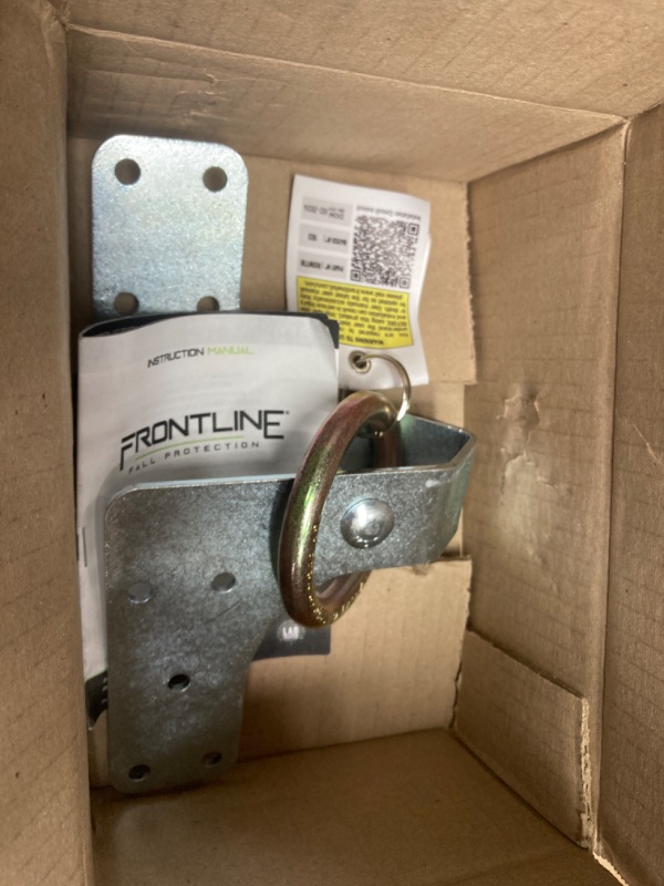 Photo 2 of 1pcs Frontline Fall Protection ROWT18 Roof Wood Truss Anchor | Lightweight Anchor less than 1lb | Maximum Breaking Strength: 1,800-lbf/8kN | Maximum Arrest Force: 900-lbf/4kN | OSHA Compliant