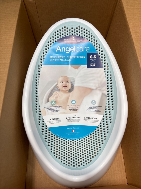 Photo 2 of Angelcare Baby Bath Support (Aqua) | Ideal for Babies Less than 6 Months Old