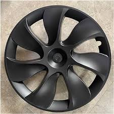 Photo 1 of 1PCS/4PCS 19-inch Wheel Hub Cover Car Replacement ABS Cover Decorative Accessories, Compatible for Tesla Model Y 20 21 22 (Color : 1PCS Black)
