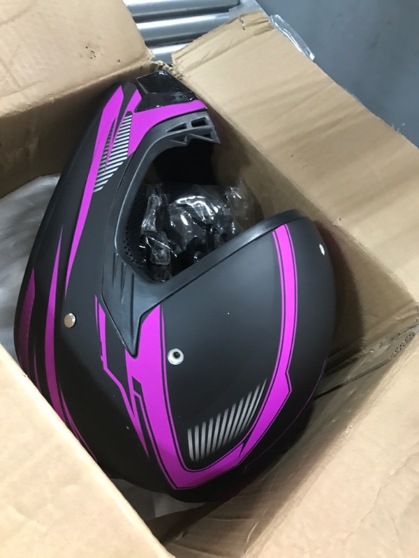 Photo 2 of ***MISSING CLIPS*** Youth Kids Motocross Helmet Full Face Motorcycle Dirt Bike Off-Road Mountain Bike BMX MX ATV Helmet 